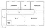 Grundriss - Deck 36 - Top-Hundeurlaub