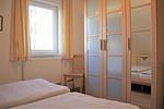 Schlafzimmer - Roter Erik App. 3, DG li - Top-Hundeurlaub
