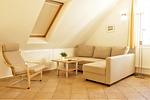 Wohnzimmer - Roter Erik App. 4, DG re - Top-Hundeurlaub