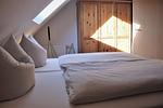 Schlafzimmer im Erdgeschoss - Sonnendeck - Top-Hundeurlaub