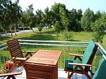 Möblierter Balkon - Sonnendeck - Top-Hundeurlaub