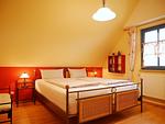 Schlafzimmer - Mohnblume - Top-Hundeurlaub