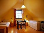 Schlafzimmer - Mohnblume - Top-Hundeurlaub