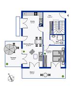 Ferienwohnung 0.7/ Enno - Top-Hundeurlaub