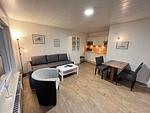 Wohnzimmer - Ferienwohnung Strandhafer - Top-Hundeurlaub