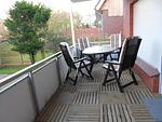 Balkon - Ferienwohnung Strandhafer - Top-Hundeurlaub