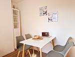Wohnzimmer - Ferienwohnung Strandflieder - Top-Hundeurlaub