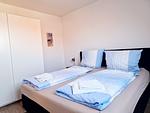 Schlafzimmer - Ferienwohnung Strandflieder - Top-Hundeurlaub