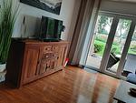 Wohnzimmer - Ferienhaus Weitblick - Top-Hundeurlaub