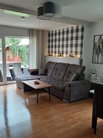 Wohnzimmer - Ferienhaus Weitblick - Top-Hundeurlaub