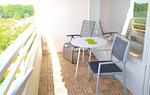 Balkon - App.544 - Strandlage - Top-Hundeurlaub