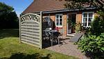Terrasse - Ferienhaus Ellen, EG Whg. - Top-Hundeurlaub