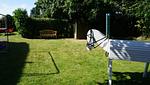 Garten - Ferienhaus Ellen, OG Whg. - Top-Hundeurlaub