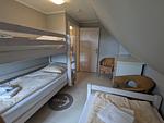 Schlafzimmer - Ferienhaus Ellen, OG Whg. - Top-Hundeurlaub