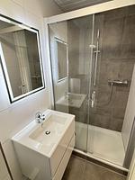 Badezimmer - Ferienwohnung Stranddistel - Top-Hundeurlaub