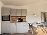 Küche / Küchenzeile - Ferienwohnung Stranddistel - Top-Hundeurlaub