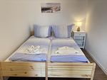 Schlafzimmer - Ferienwohnung Stranddistel - Top-Hundeurlaub