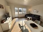 Wohnzimmer - Ferienwohnung Stranddistel - Top-Hundeurlaub