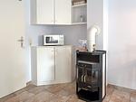 Wohnzimmer mit Kamin - Haus 32c - Top-Hundeurlaub