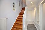 Eingangsbereich mit Treppe ins Obergeschoss - Haus 32c - Top-Hundeurlaub