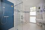 Badezimmer mit Dusche - Dorsch Wohnung 02 - Top-Hundeurlaub