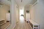 Flur mit Blick zum Wohnbereich - Wohnung 15-1 - Top-Hundeurlaub