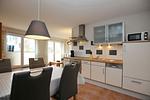 Blick von Essbereich zur Küche - Wohnung 1 - Top-Hundeurlaub