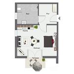 Grundriss - Wohnung 08 - Top-Hundeurlaub