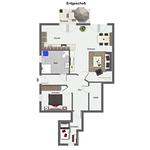 Grundriss - Wohnung 7 - Top-Hundeurlaub