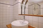 Badezimmer mit Dusche - Wohnung 03-3 - Top-Hundeurlaub