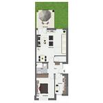 Grundriss - Wohnung 081 - Top-Hundeurlaub