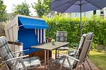 Terrasse mit Sitzecke - Wohnung 081 - Top-Hundeurlaub