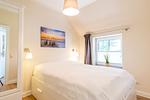zweites Schlafzimmer mit Doppelbett - Wohnung 02 - Top-Hundeurlaub