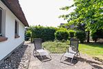 Liegen auf der Terrasse - Wohnung 02 - Top-Hundeurlaub