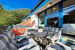 Balkon mit Gartenmöbeln - Wohnung 03-6 - Top-Hundeurlaub