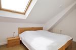 drittes Schlafzimmer mit Doppelbett - Wohnung 03-8 - Top-Hundeurlaub