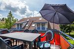 Balkon mit Gartenmöbeln - Wohnung 03-8 - Top-Hundeurlaub