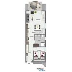 Grundriss Obergeschoss - Wohnung 03-8 - Top-Hundeurlaub