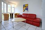 Blick in den Wohnbereich - Wohnung 44 - Top-Hundeurlaub