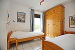 zweites Schlafzimmer mit Einzelbetten - Wohnung 44 - Top-Hundeurlaub