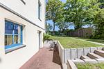 Terrasse mit Gartenmöbeln - Souterrain Wohnung 07 - Top-Hundeurlaub