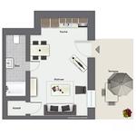 Grundriss - Souterrain Wohnung 07 - Top-Hundeurlaub