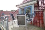 Balkon mit Gartenmöbeln - Wohnung 06 - Top-Hundeurlaub