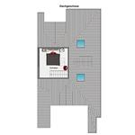 Grundriss Dachgeschoss - Wohnung 06 - Top-Hundeurlaub