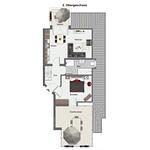 Grundriss 2. Obergeschoss - Wohnung 06 - Top-Hundeurlaub