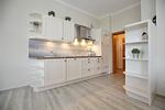 Küche mit Backofen und Spülmaschine - Wohnung 01 - Top-Hundeurlaub
