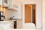 Küchenzeile mit Backofen und Spülmaschine - Wohnung 03 - Top-Hundeurlaub