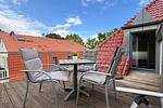 Balkon mit Gartenblick - Wohnung 05 - Top-Hundeurlaub