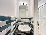 Gäste-WC mit Waschbecken - Wohnung 02 - Top-Hundeurlaub