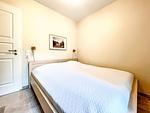 1. Schlafzimmer mit Doppelbett - Wohnung 02 - Top-Hundeurlaub